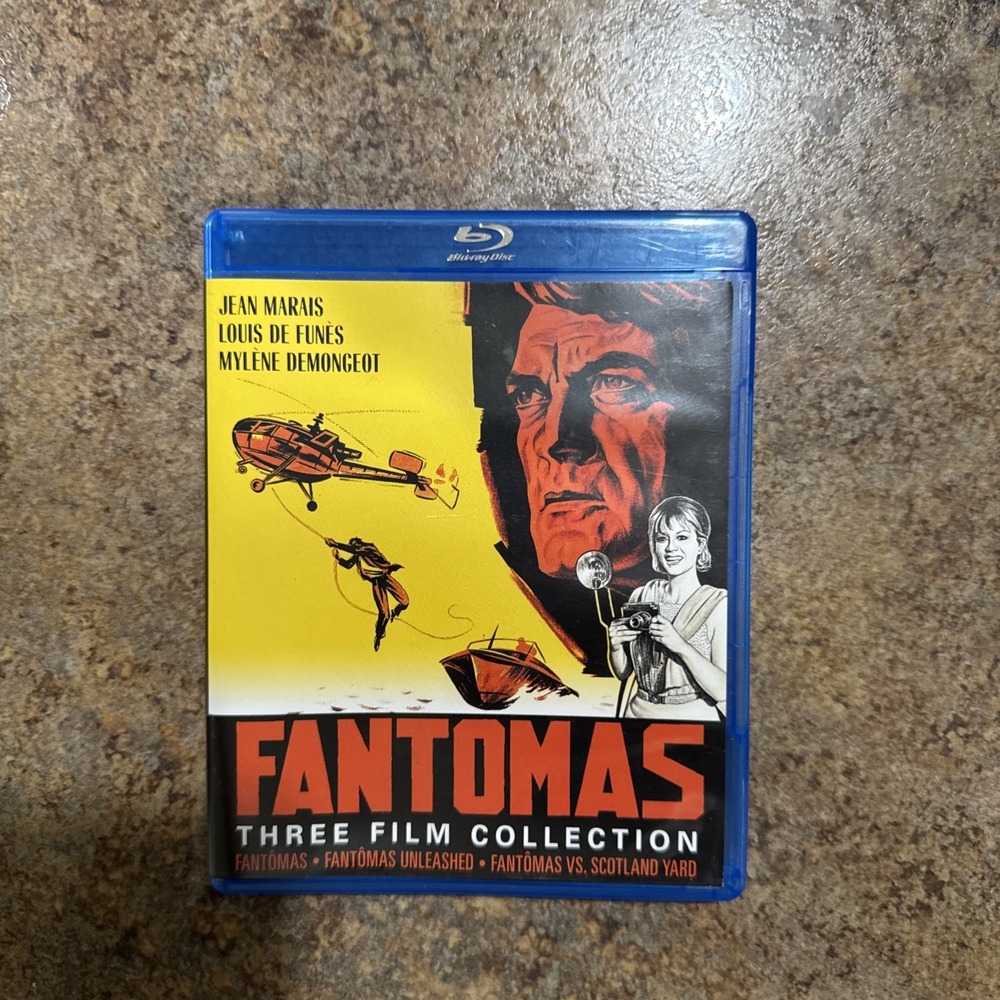 Fantômas Three Film Collection [Used Very Good Blu-ray] 2 Pack